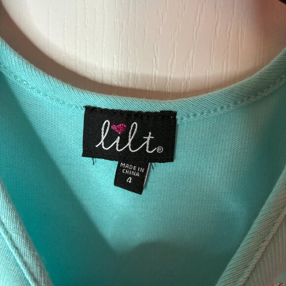 Lilt Kids Girls Winter Penguin Long Sleeve Puffed Sleeve Tutu Dress, Size 4 NEW - Picture 3 of 6